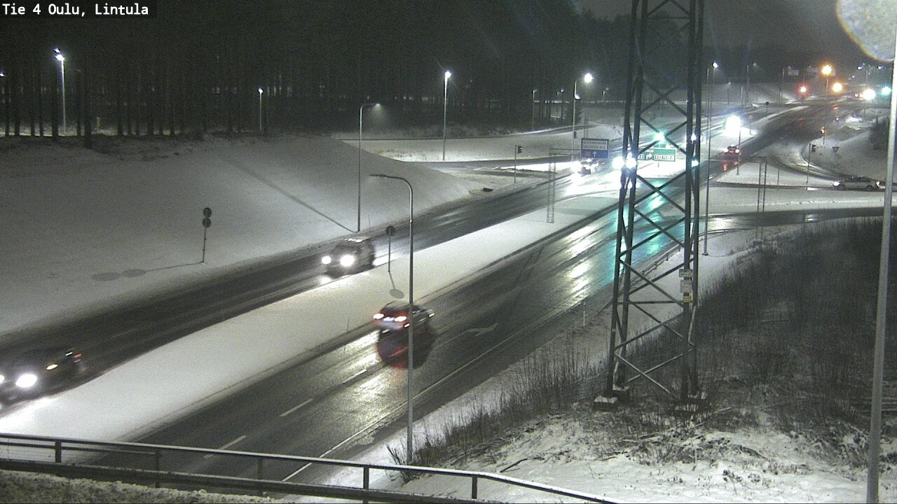 Kelikamerat Kuva Tie 4 Oulu, Lintula, Oulu, Pohjois-Pohjanmaa