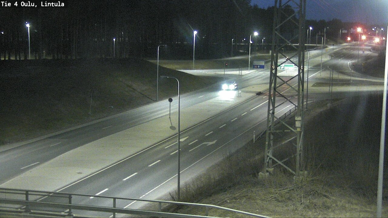 Kelikamerat Kuva Tie 4 Oulu, Lintula, Oulu, Pohjois-Pohjanmaa
