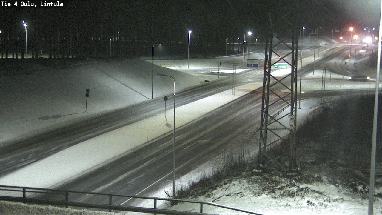 Kelikamerat Kuva Tie 4 Oulu, Lintula, Oulu, Pohjois-Pohjanmaa