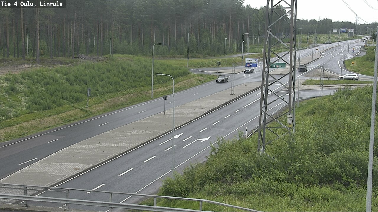 Kelikamerat Kuva Tie 4 Oulu, Lintula, Oulu, Pohjois-Pohjanmaa
