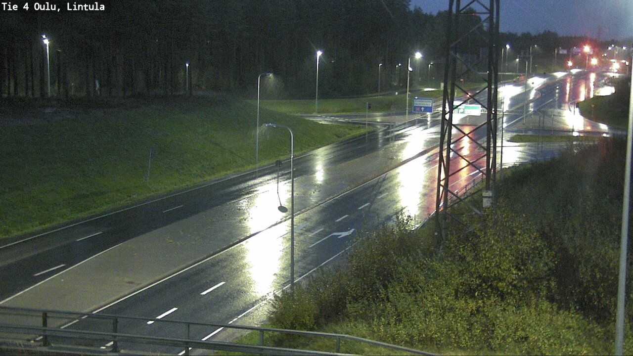 Kelikamerat Kuva Tie 4 Oulu, Lintula, Oulu, Pohjois-Pohjanmaa