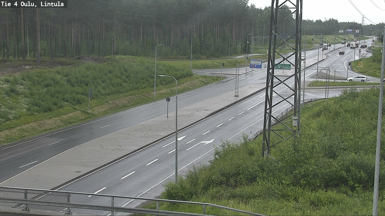 Kelikamerat Kuva Tie 4 Oulu, Lintula, Oulu, Pohjois-Pohjanmaa