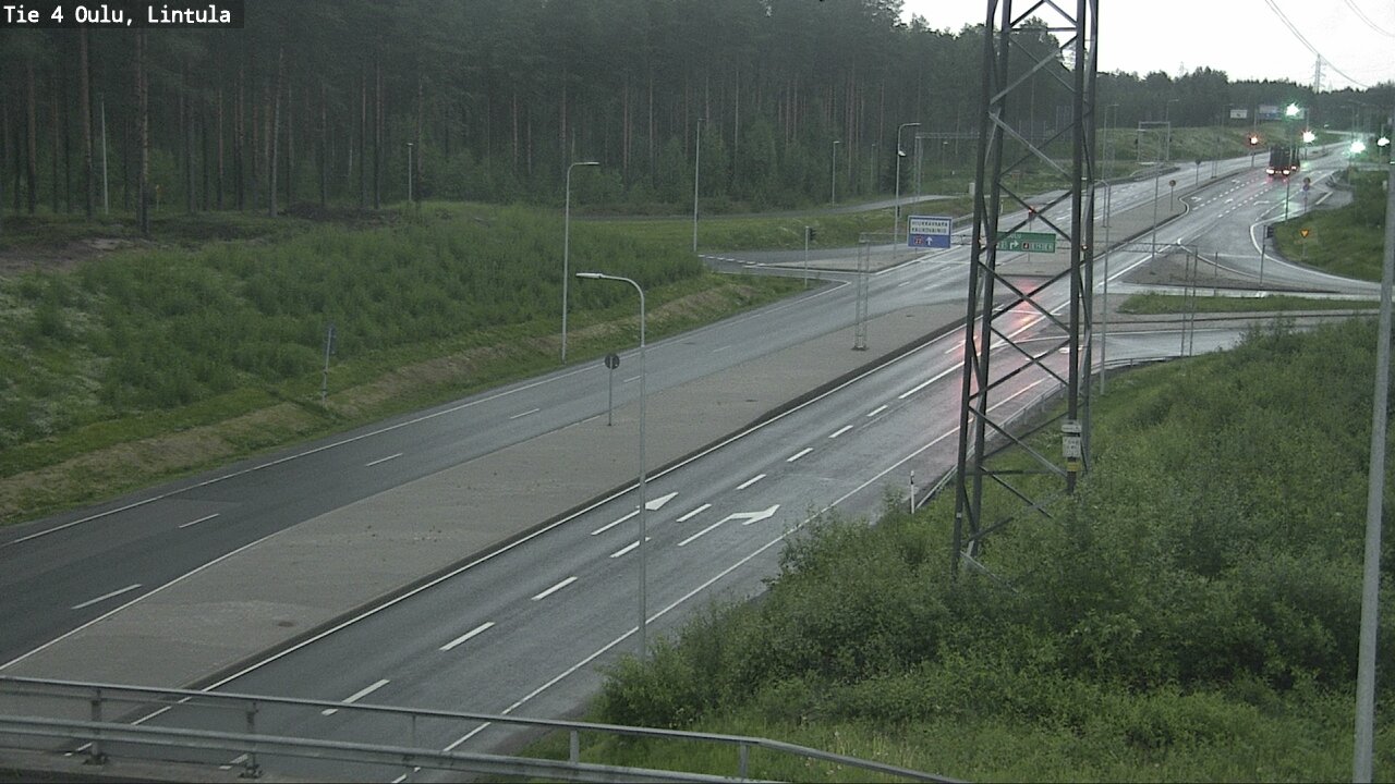 Kelikamerat Kuva Tie 4 Oulu, Lintula, Oulu, Pohjois-Pohjanmaa