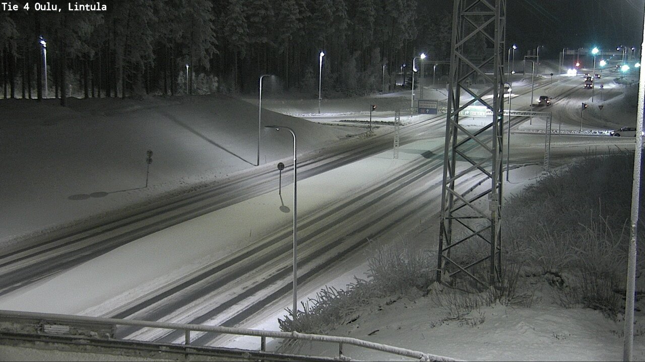 Kelikamerat Kuva Tie 4 Oulu, Lintula, Oulu, Pohjois-Pohjanmaa