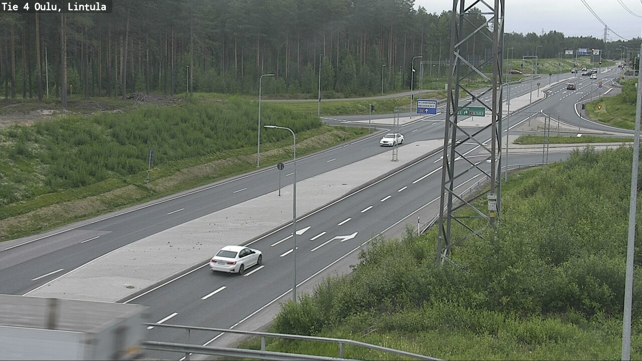 Kelikamerat Kuva Tie 4 Oulu, Lintula, Oulu, Pohjois-Pohjanmaa