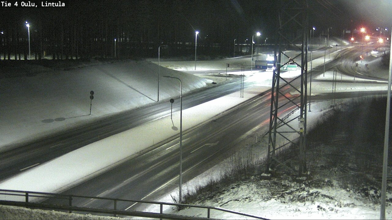 Kelikamerat Kuva Tie 4 Oulu, Lintula, Oulu, Pohjois-Pohjanmaa