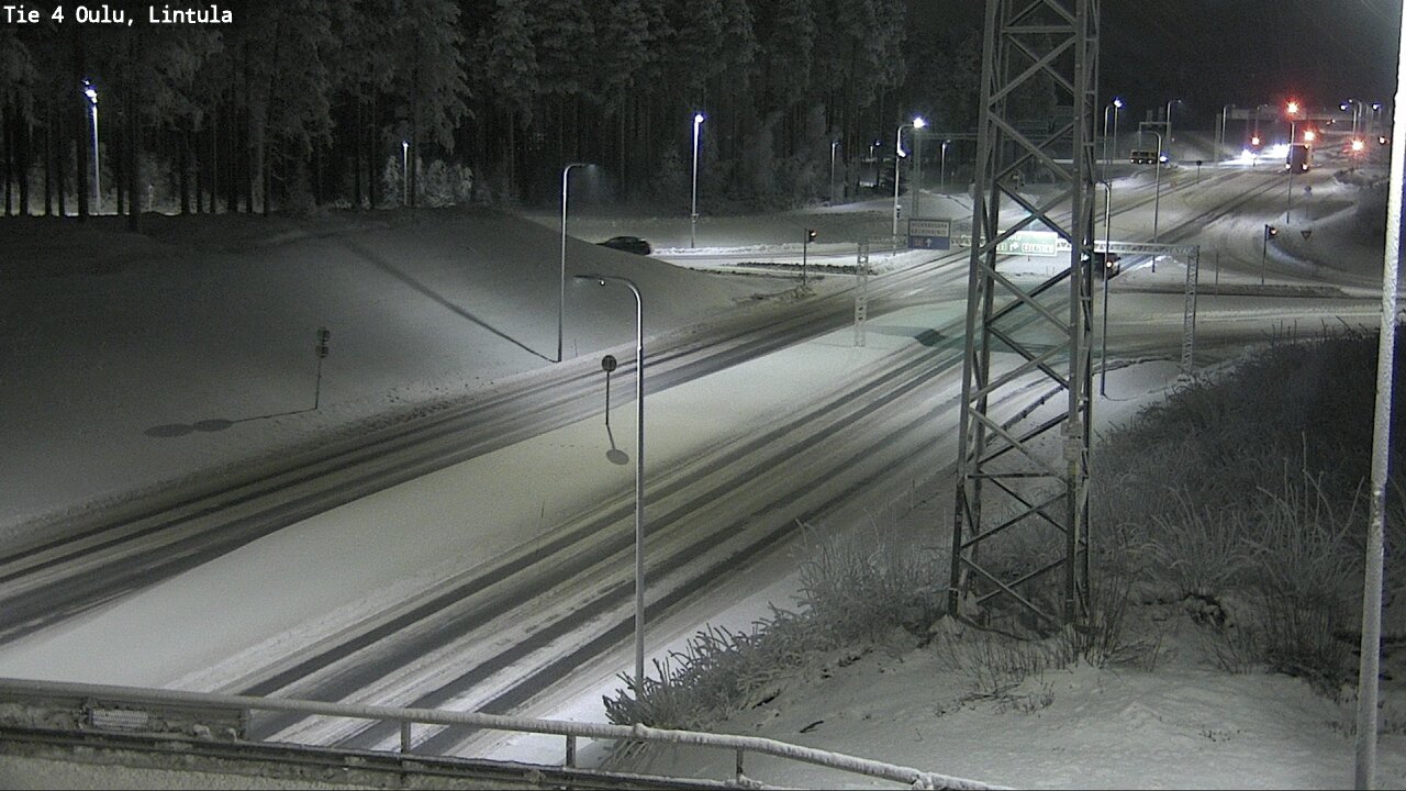 Kelikamerat Kuva Tie 4 Oulu, Lintula, Oulu, Pohjois-Pohjanmaa