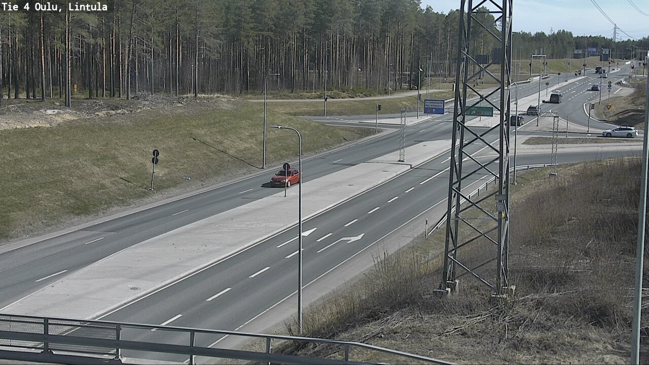 Kelikamerat Kuva Tie 4 Oulu, Lintula, Oulu, Pohjois-Pohjanmaa