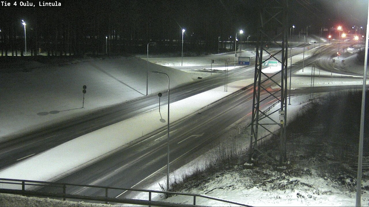 Kelikamerat Kuva Tie 4 Oulu, Lintula, Oulu, Pohjois-Pohjanmaa