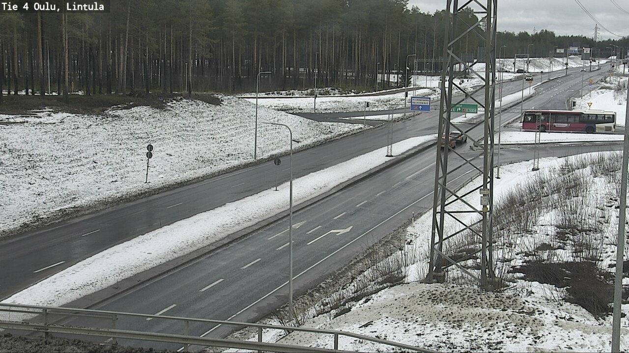 Kelikamerat Kuva Tie 4 Oulu, Lintula, Oulu, Pohjois-Pohjanmaa
