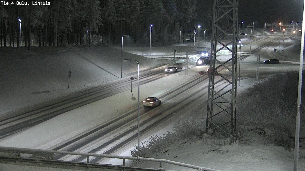 Kelikamerat Kuva Tie 4 Oulu, Lintula, Oulu, Pohjois-Pohjanmaa