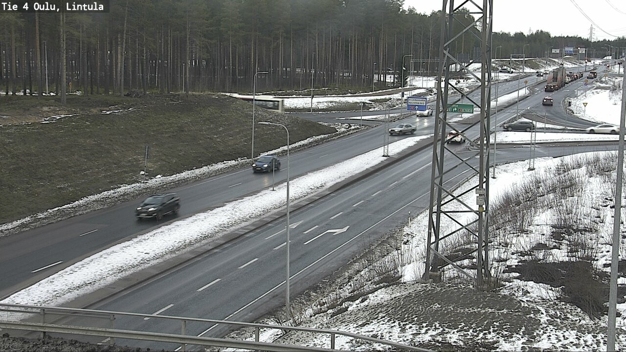 Kelikamerat Kuva Tie 4 Oulu, Lintula, Oulu, Pohjois-Pohjanmaa