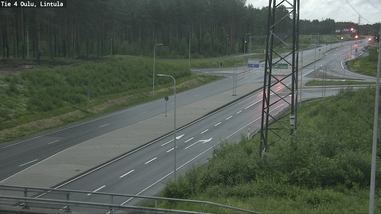 Kelikamerat Kuva Tie 4 Oulu, Lintula, Oulu, Pohjois-Pohjanmaa
