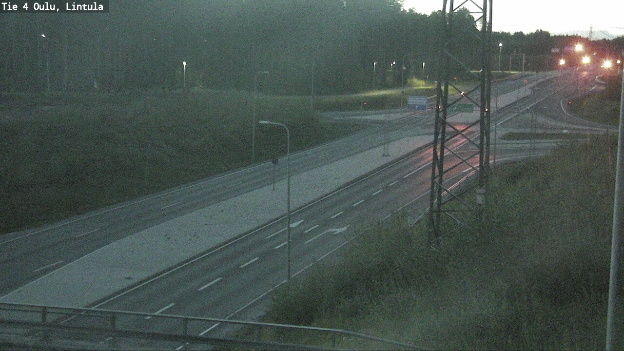 Kelikamerat Kuva Tie 4 Oulu, Lintula, Oulu, Pohjois-Pohjanmaa