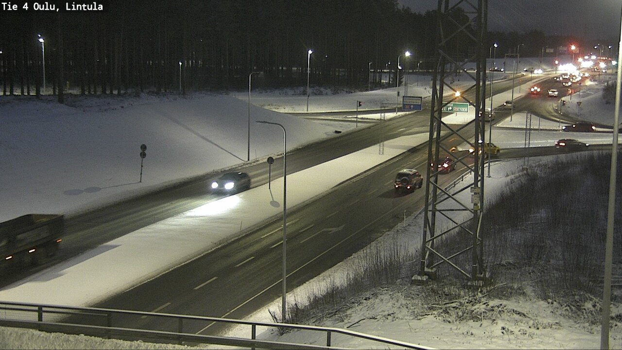 Kelikamerat Kuva Tie 4 Oulu, Lintula, Oulu, Pohjois-Pohjanmaa