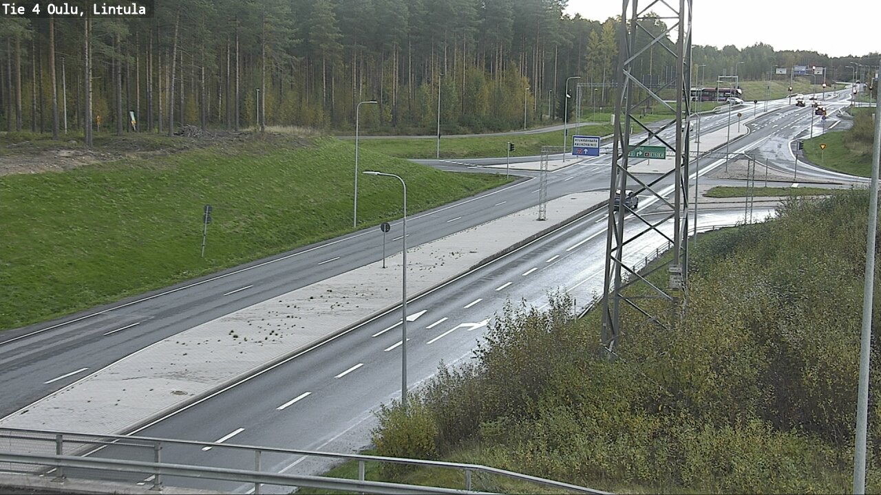 Kelikamerat Kuva Tie 4 Oulu, Lintula, Oulu, Pohjois-Pohjanmaa