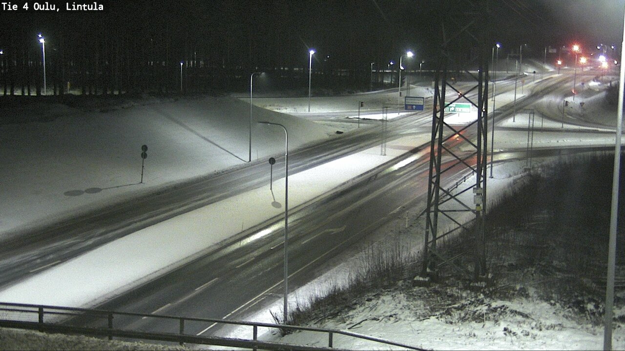 Kelikamerat Kuva Tie 4 Oulu, Lintula, Oulu, Pohjois-Pohjanmaa