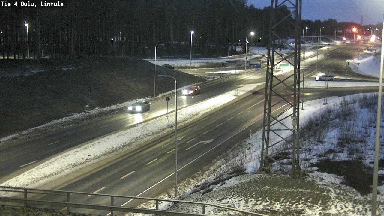 Kelikamerat Kuva Tie 4 Oulu, Lintula, Oulu, Pohjois-Pohjanmaa