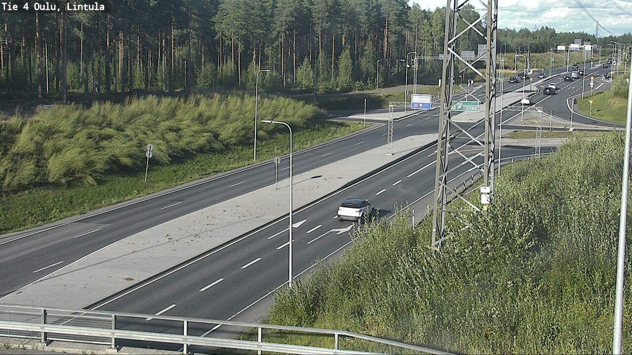Kelikamerat Kuva Tie 4 Oulu, Lintula, Oulu, Pohjois-Pohjanmaa