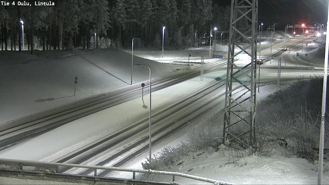 Kelikamerat Kuva Tie 4 Oulu, Lintula, Oulu, Pohjois-Pohjanmaa