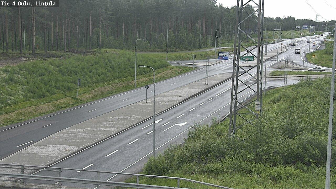 Kelikamerat Kuva Tie 4 Oulu, Lintula, Oulu, Pohjois-Pohjanmaa