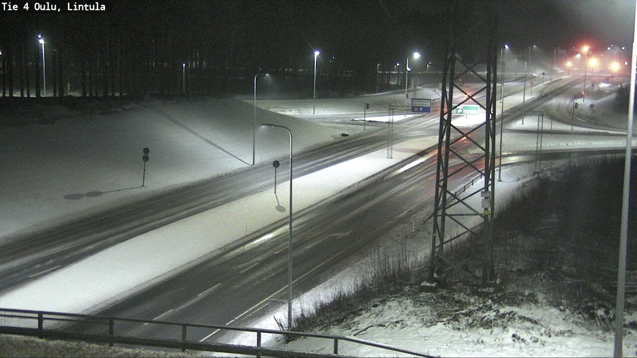 Kelikamerat Kuva Tie 4 Oulu, Lintula, Oulu, Pohjois-Pohjanmaa