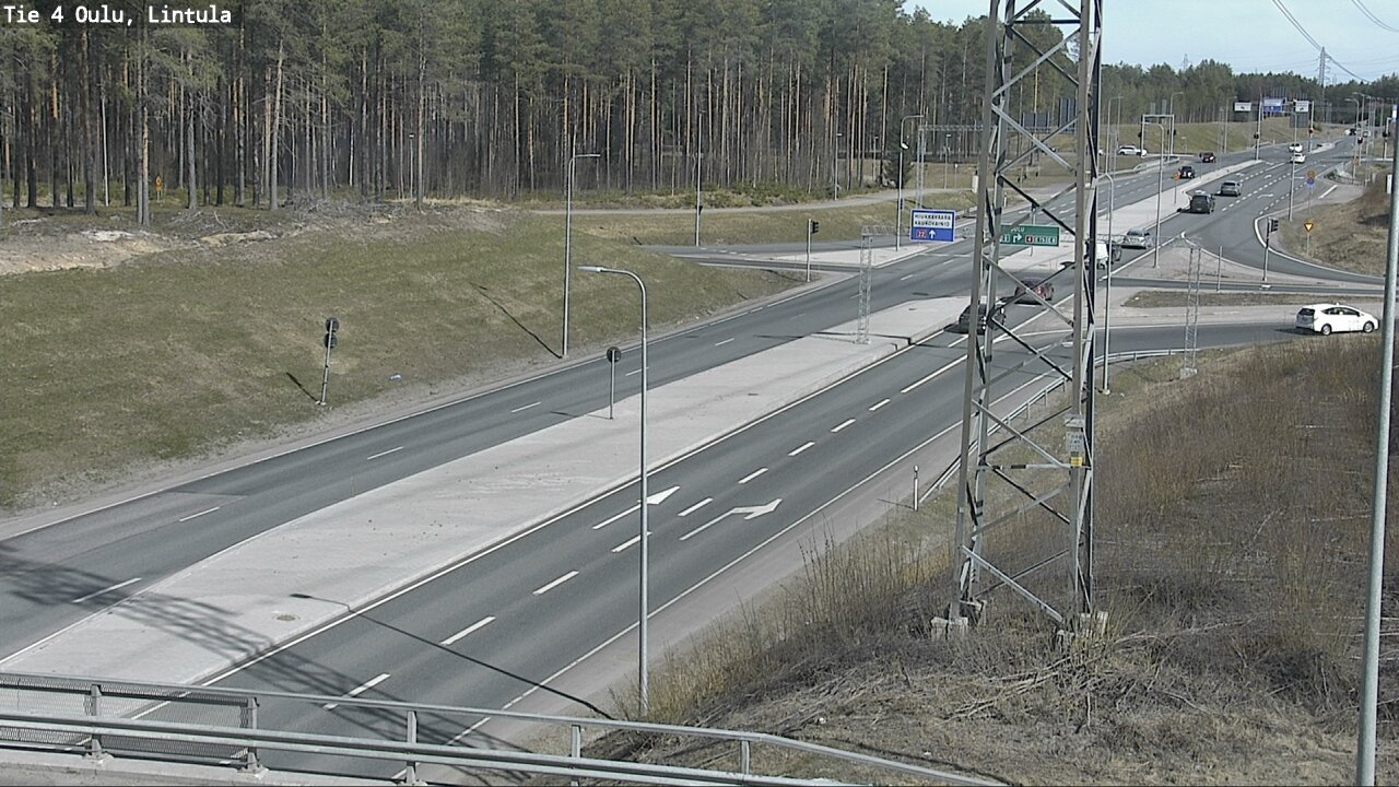 Kelikamerat Kuva Tie 4 Oulu, Lintula, Oulu, Pohjois-Pohjanmaa