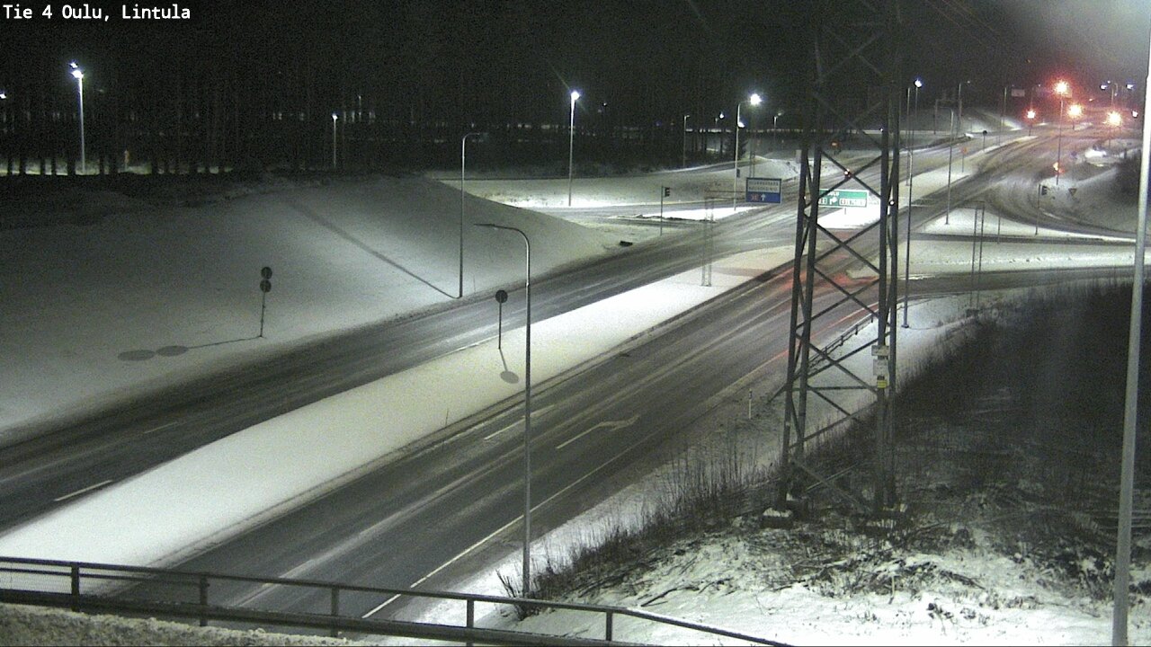 Kelikamerat Kuva Tie 4 Oulu, Lintula, Oulu, Pohjois-Pohjanmaa