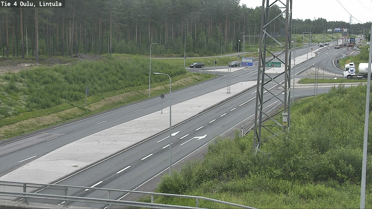 Kelikamerat Kuva Tie 4 Oulu, Lintula, Oulu, Pohjois-Pohjanmaa