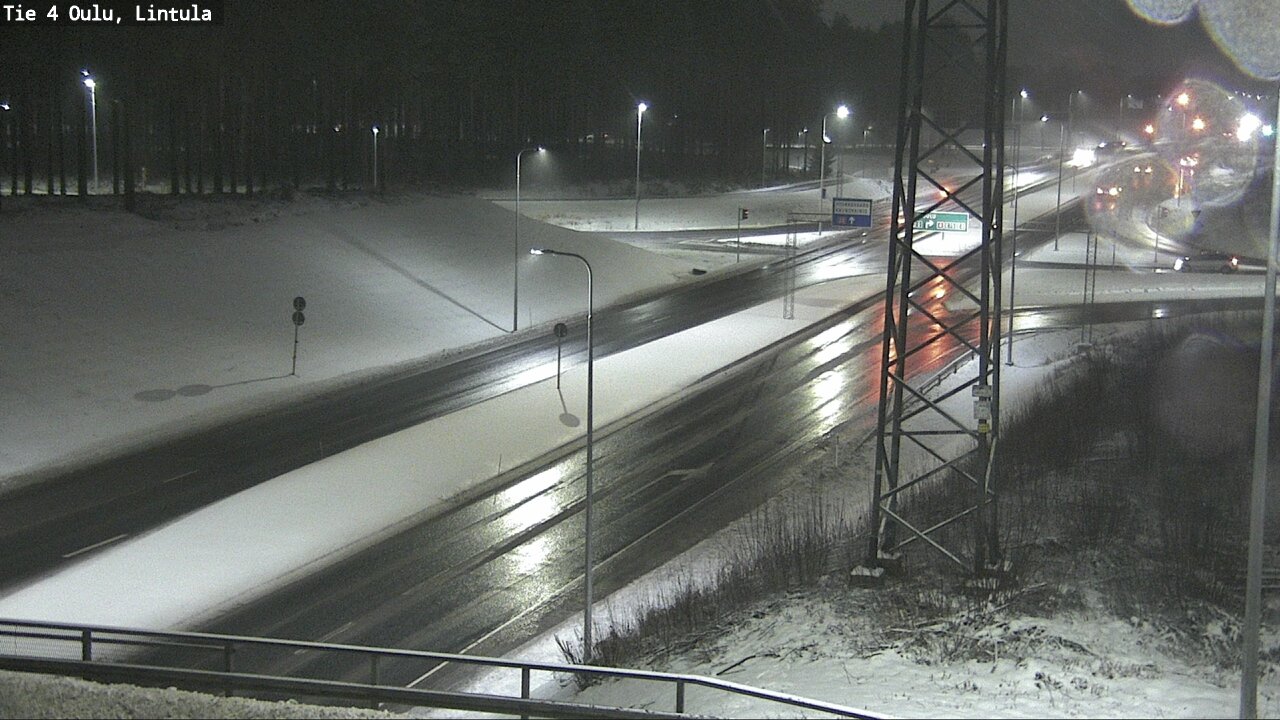 Kelikamerat Kuva Tie 4 Oulu, Lintula, Oulu, Pohjois-Pohjanmaa