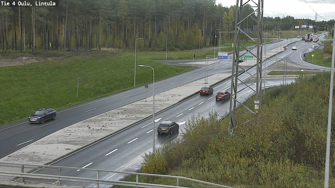 Kelikamerat Kuva Tie 4 Oulu, Lintula, Oulu, Pohjois-Pohjanmaa