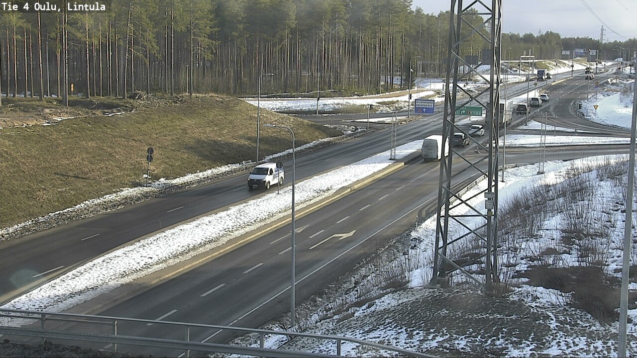 Kelikamerat Kuva Tie 4 Oulu, Lintula, Oulu, Pohjois-Pohjanmaa