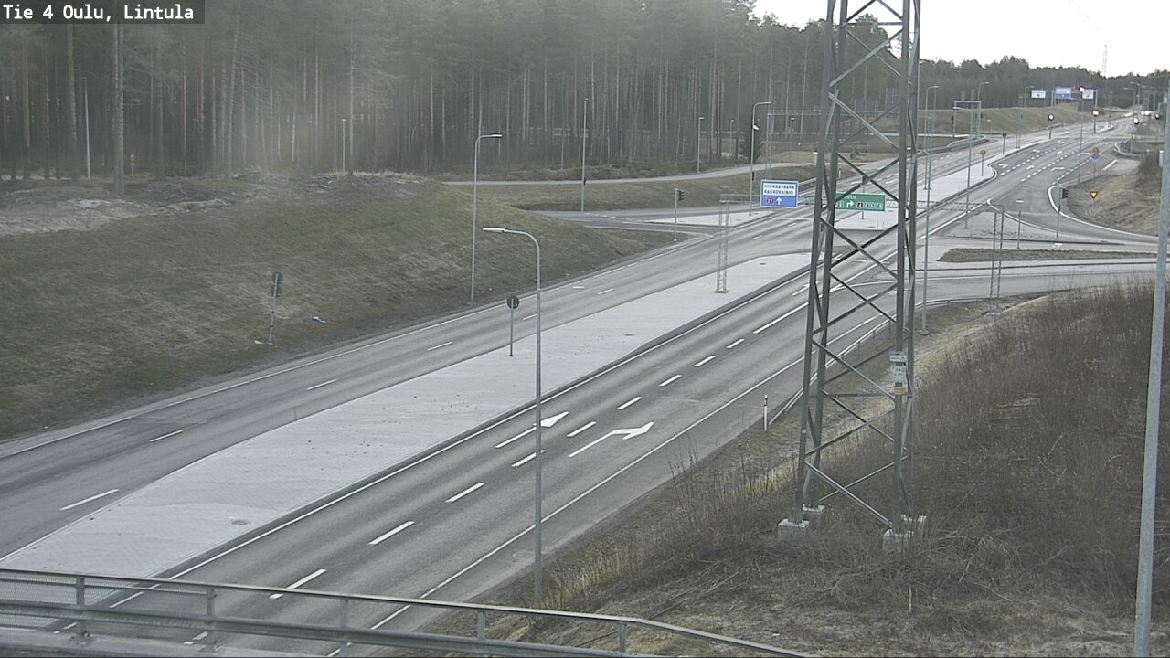Kelikamerat Kuva Tie 4 Oulu, Lintula, Oulu, Pohjois-Pohjanmaa