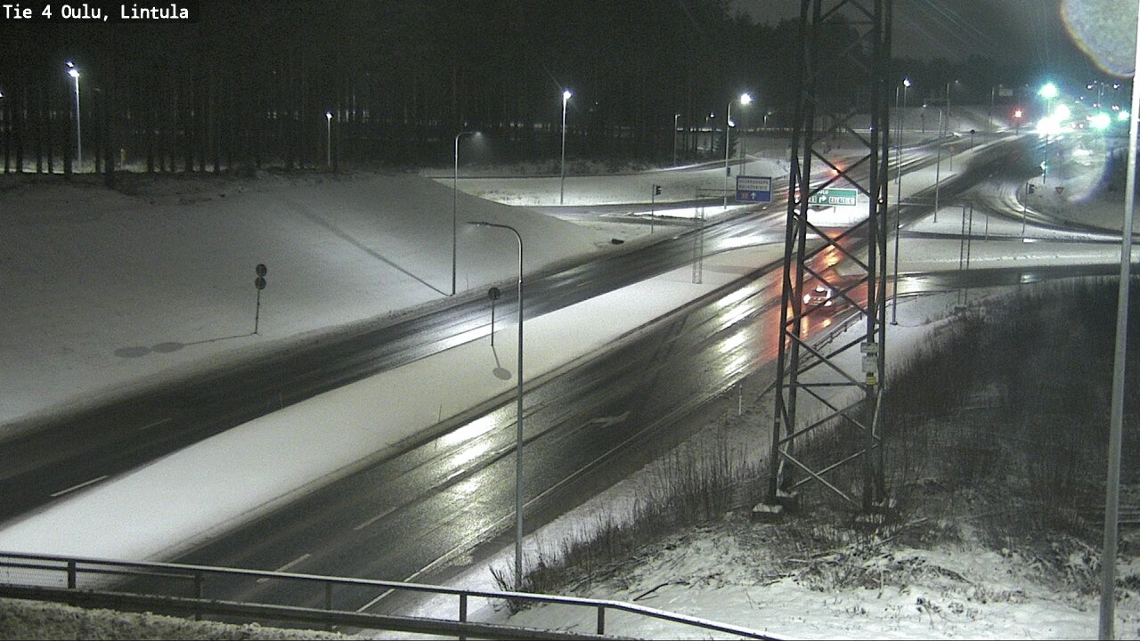 Kelikamerat Kuva Tie 4 Oulu, Lintula, Oulu, Pohjois-Pohjanmaa