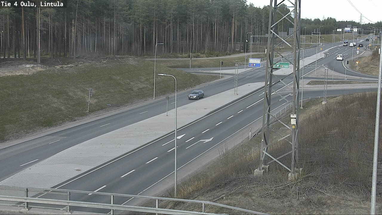 Kelikamerat Kuva Tie 4 Oulu, Lintula, Oulu, Pohjois-Pohjanmaa