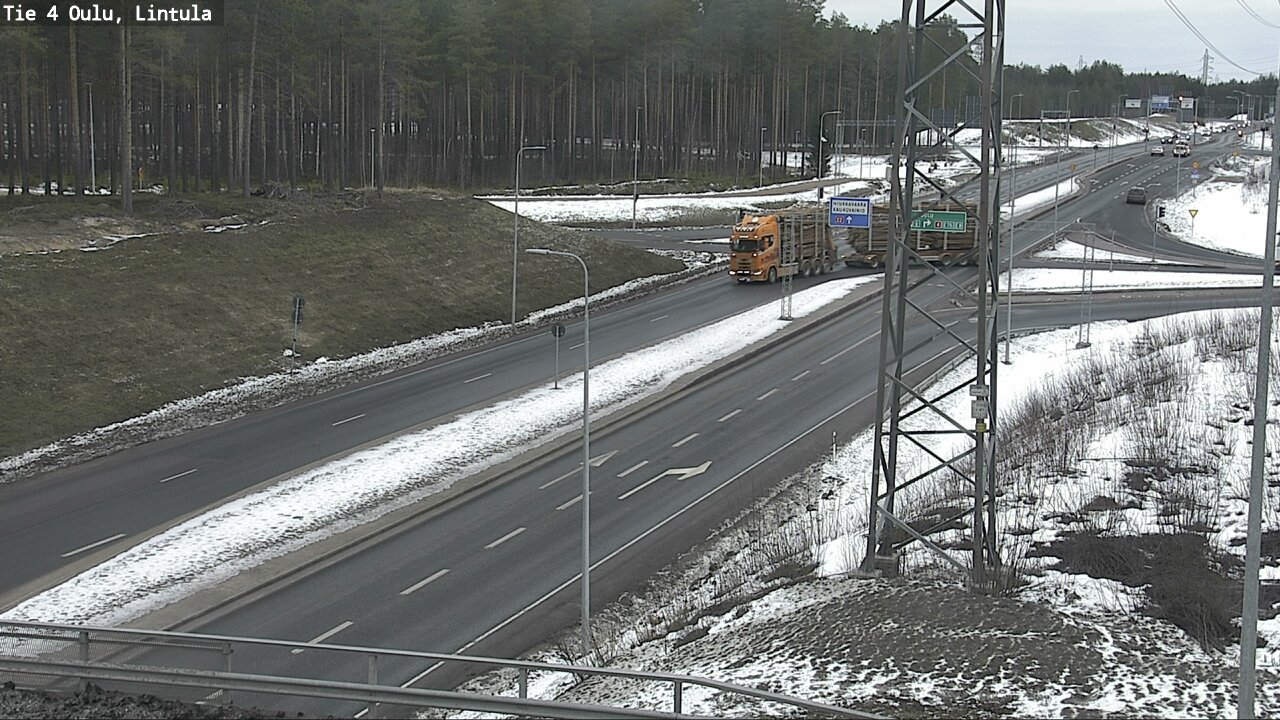 Kelikamerat Kuva Tie 4 Oulu, Lintula, Oulu, Pohjois-Pohjanmaa