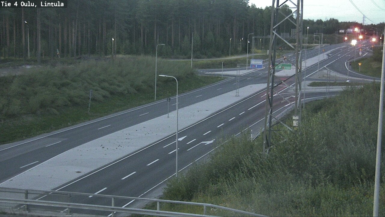 Kelikamerat Kuva Tie 4 Oulu, Lintula, Oulu, Pohjois-Pohjanmaa