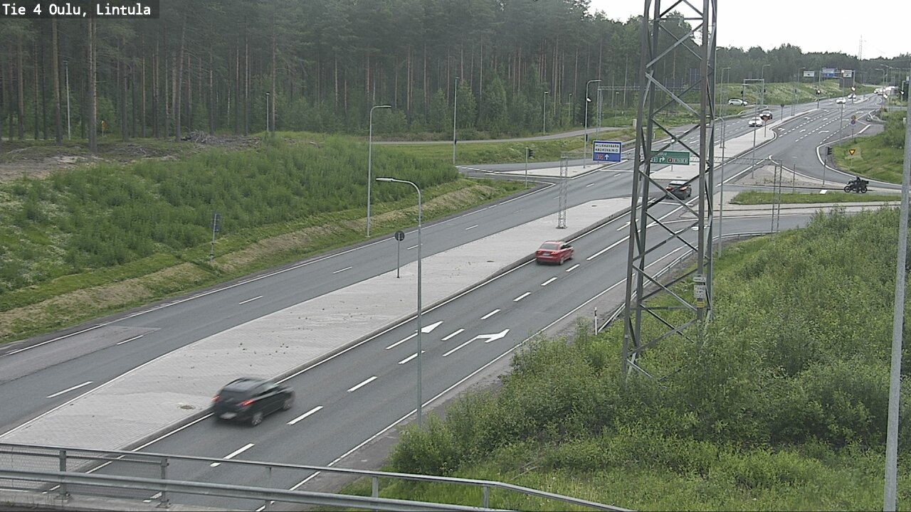 Kelikamerat Kuva Tie 4 Oulu, Lintula, Oulu, Pohjois-Pohjanmaa