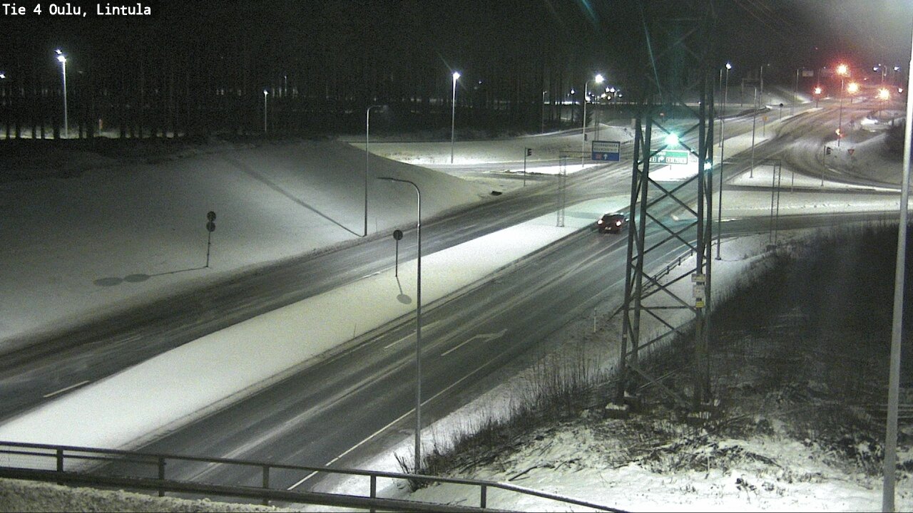 Kelikamerat Kuva Tie 4 Oulu, Lintula, Oulu, Pohjois-Pohjanmaa