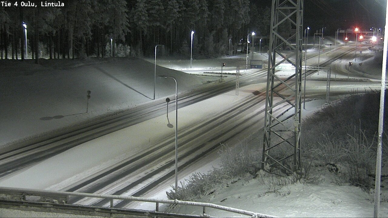Kelikamerat Kuva Tie 4 Oulu, Lintula, Oulu, Pohjois-Pohjanmaa