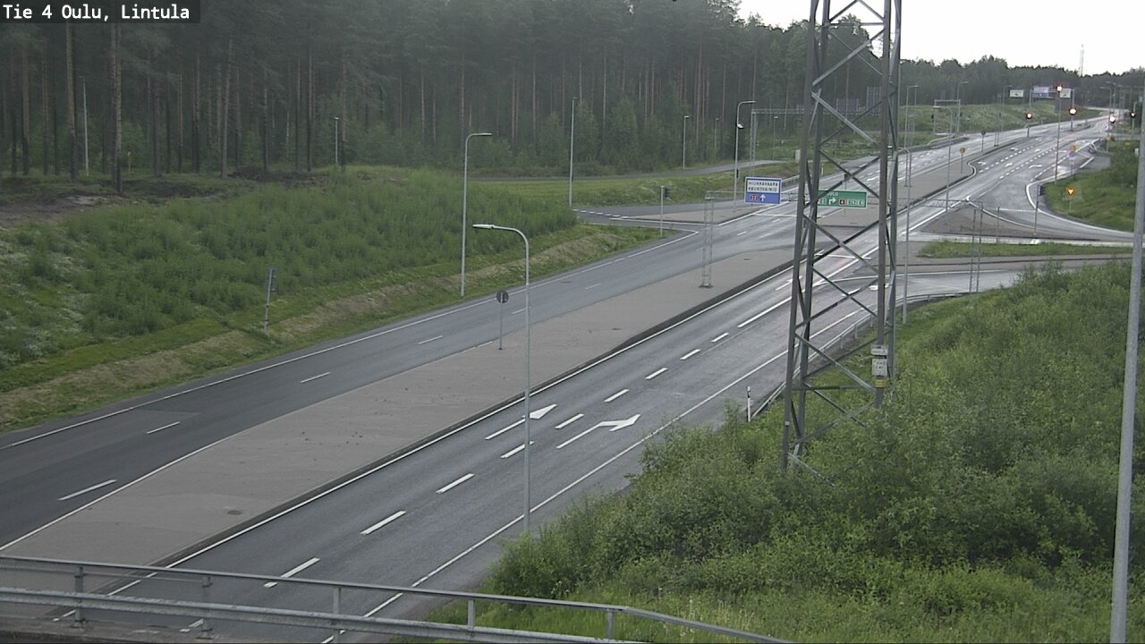 Kelikamerat Kuva Tie 4 Oulu, Lintula, Oulu, Pohjois-Pohjanmaa