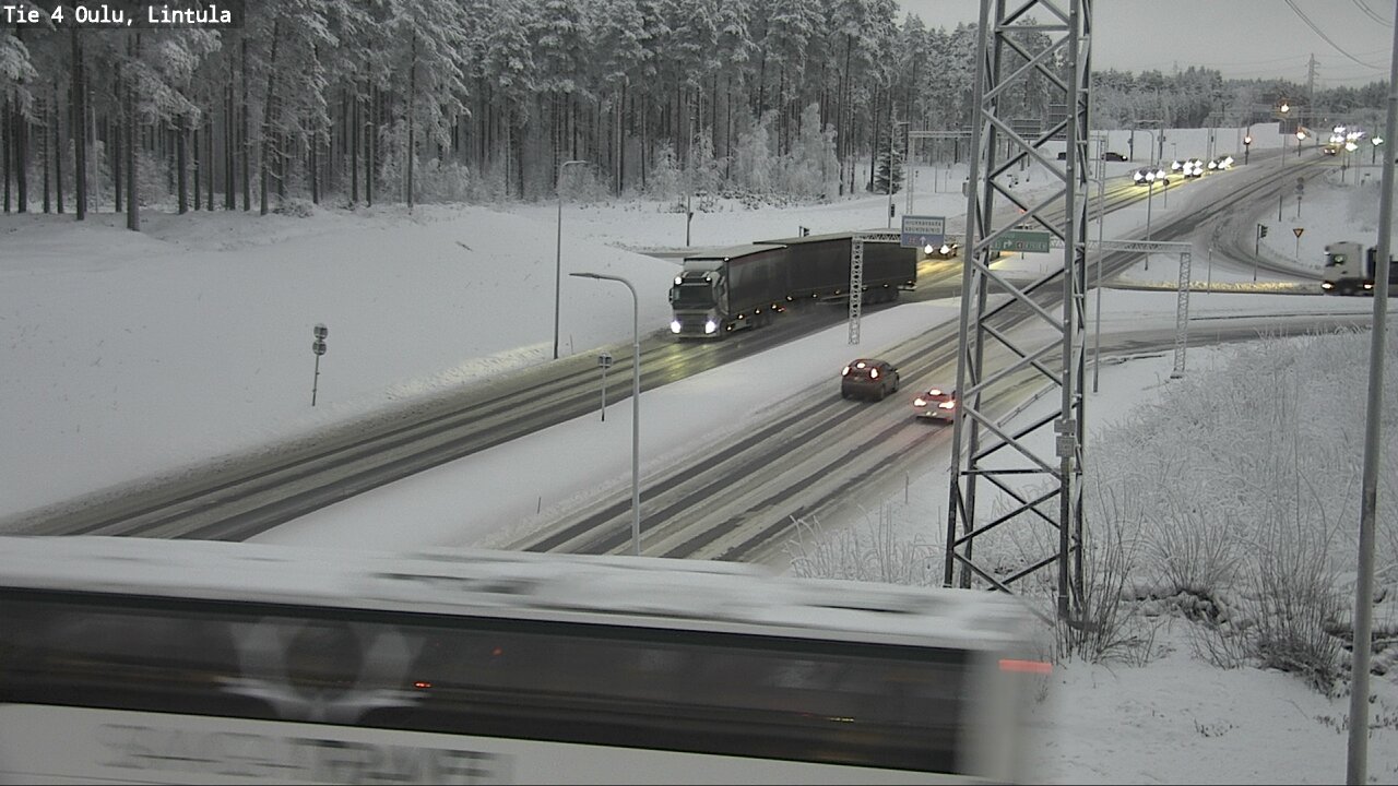 Kelikamerat Kuva Tie 4 Oulu, Lintula, Oulu, Pohjois-Pohjanmaa
