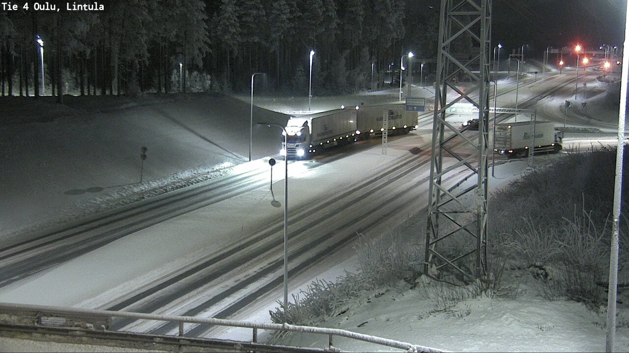 Kelikamerat Kuva Tie 4 Oulu, Lintula, Oulu, Pohjois-Pohjanmaa