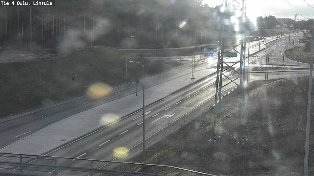 Kelikamerat Kuva Tie 4 Oulu, Lintula, Oulu, Pohjois-Pohjanmaa