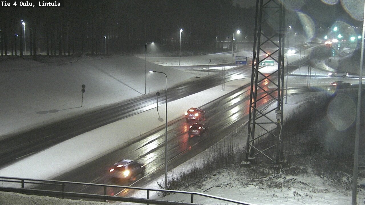 Kelikamerat Kuva Tie 4 Oulu, Lintula, Oulu, Pohjois-Pohjanmaa