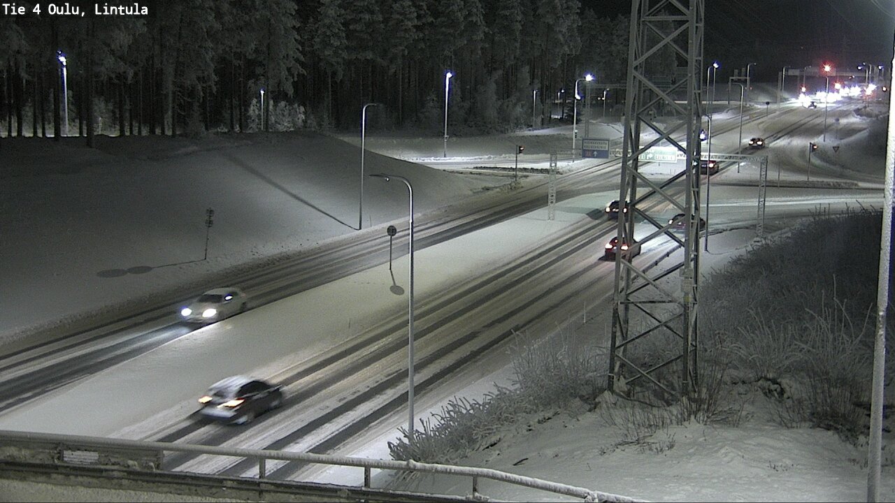 Kelikamerat Kuva Tie 4 Oulu, Lintula, Oulu, Pohjois-Pohjanmaa