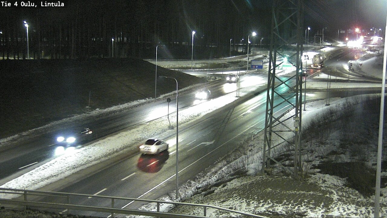 Kelikamerat Kuva Tie 4 Oulu, Lintula, Oulu, Pohjois-Pohjanmaa