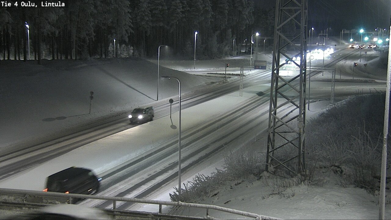 Kelikamerat Kuva Tie 4 Oulu, Lintula, Oulu, Pohjois-Pohjanmaa