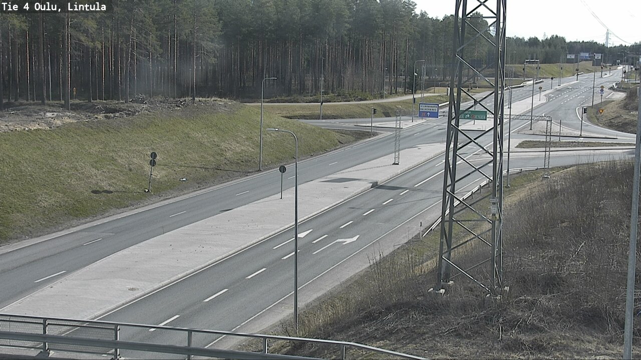 Kelikamerat Kuva Tie 4 Oulu, Lintula, Oulu, Pohjois-Pohjanmaa