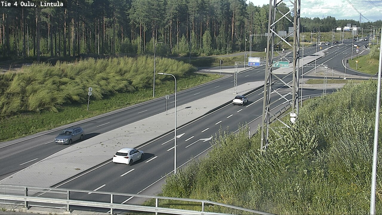 Kelikamerat Kuva Tie 4 Oulu, Lintula, Oulu, Pohjois-Pohjanmaa